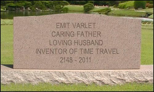 time travel inventor