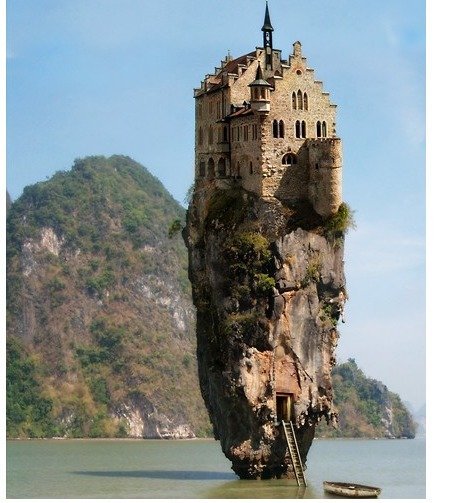 Might have to shore up that base, but a great fix me up lair.