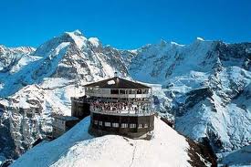 The alpine lair, similar to In Her Majesty's Secret Service