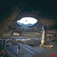 The classic hidden rocket bunker