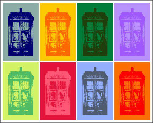 Andy Warhol Tardis