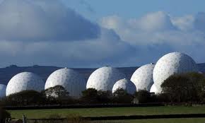 Who knows what evil lurks in giant golf balls?