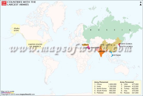 largest armies
