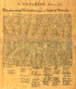 declaration of independence