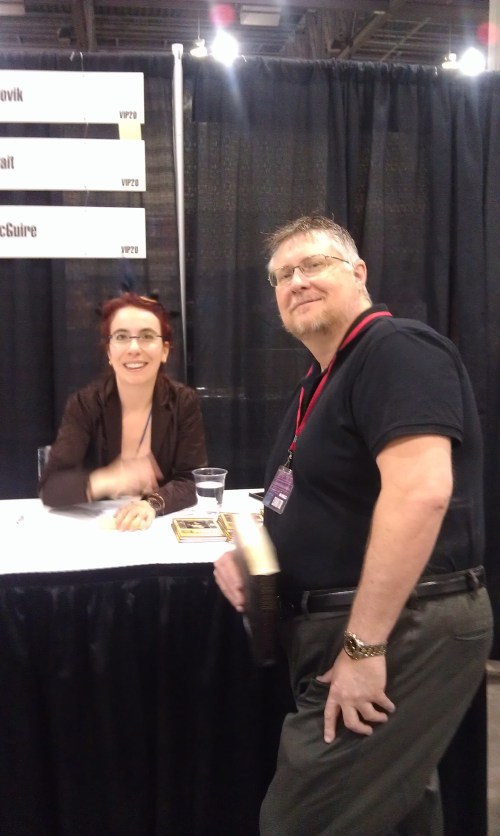 Naomi Novik and I
